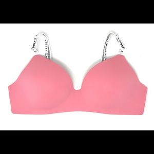 VS Wireless Logo Pink Bra 34 DDD